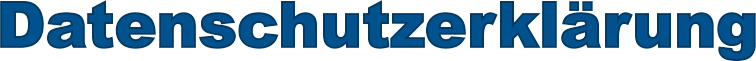 Datenschutzerklärung