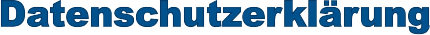 Datenschutzerklärung
